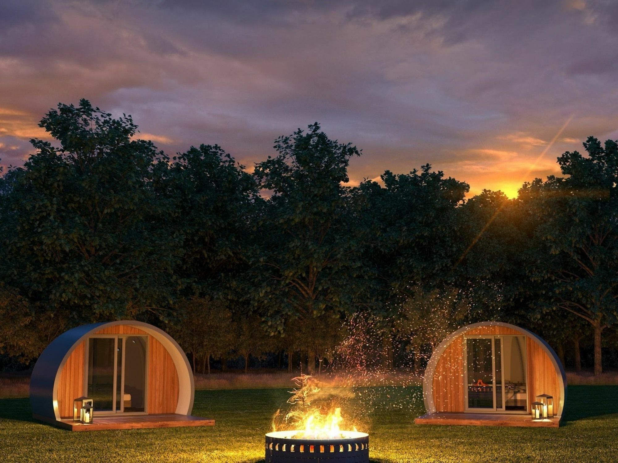Inverness Glamping Экстерьер фото